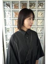 シゼン(SHIZEN)&nbsp;顔まわりレイヤーボブ×髪質改善ストレート