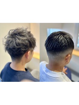 メンズカジュアルはRe：KURO HAIRにお任せください♪マッシュカット、パーマ、カラーで理想のスタイルに！