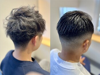 リクロ(Re:KURO)の写真/メンズカジュアルはRe:KURO HAIRにお任せください♪マッシュカット、パーマ、カラーで理想のスタイルに!
