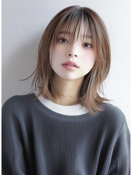 オリーブグレークラゲヘアー