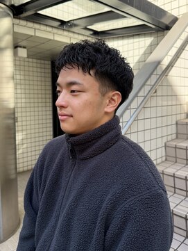 エイゾー(EIZO) ダウンバングスパイキーショート/短髪メンズショート/ツイスト