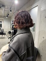 イー(Ii)&nbsp;ボブパーマ /赤髪