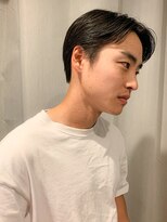 パーク(PARK) 梅田 大人メンズ センターパートアップバング刈り上げなし