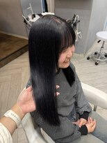 アヴァンス 広島本通店(AVANCE.)&nbsp;着物ヘア/大人ガーリー/ダークアッシュ/似合わせカット