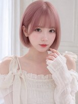 ユーフォリア エヌ 池袋サンシャイン通り店(Euphoria +n)&nbsp;ワンホンヘアミディアムレイヤーオリーブベージュダブルカラー☆