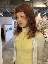 ナヌークカフラ(nanuk kafla)&nbsp;カール感しっかりめのミディアムパーマ