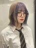 【ブリーチメニューデザインカラー】カット+デザインカラー+5Step tr￥18000