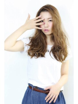 アース 高崎店(HAIR & MAKE EARTH) ヌーディなウェーブヘアー【EARTH高崎店】