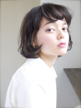 ユノ(juno) 【juno】ワンカールマッシュボブ☆インナーカラーで遊び心も♪