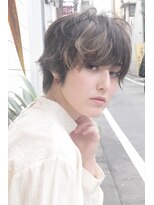 ブークル(boucle)&nbsp;初心者でも怖くないショートパーマスタイル