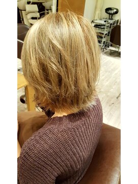 ウィービーパセリ atre川越店(WE BE PARSLEY) シナモンベージュボブ☆　担当　SHO