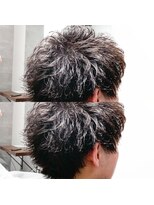 ゴールド 渋谷本店(GOALD)&nbsp;波打ちスパイラルツイストスパイラル束感刈り上げ