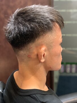 ヒロギンザ 新橋日比谷口店(HIRO GINZA) スキンフェードスタイル