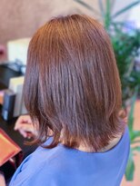 アークスヘアー&nbsp;大人かわいい無造作カール☆外ハネ×ふんわり愛されミディ