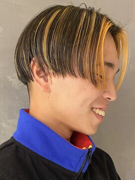 ボコカ(bococa) センターパート × ハイライト