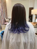 アース 長崎時津店(HAIR&MAKE EARTH)&nbsp;ブルーグラデーションカラー☆
