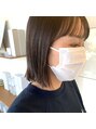 シベルバレー 横浜(sibell) 前髪と長さを似合わせる切りっぱなしボブ