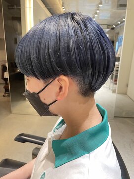 ヘア デザイン リスク(HAIR DESIGN RISK) 【三鷹 RISK 大橋佳菜子】韓国風マッシュショート