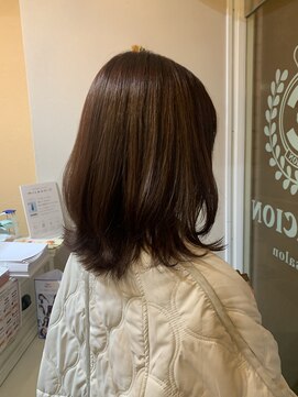 クラシオン(CURACION) layer × red brown