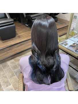 アシュレイ(ASHLEY) ASHLEY☆suzu インナーカラーブルー ダブルカラー