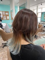 ヘアーディア みどり店(Hair...DiA)&nbsp;ロングウルフ/チョコレートブラウン[伊勢崎]