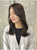 お仕事が厳しくてもできる暗め透明感カラー 表参道美容室