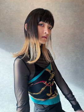 イトシテ ツートンカラー×ブラック&ブロンドカラー【本多身和子】