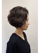 ハル ヘアラボ(HARU hair labo) くせ毛のボリューム生かしたグラボブ