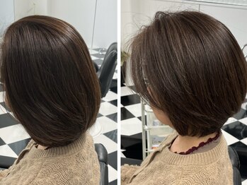 ウーアヘアー(UA HAIR)の写真/なりたい自分になれる！印象を左右する顔周りのデザイン。あなたの魅力を引き出す似合わせカットをご提案♪