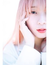 シー ヘアデザイン(see hair design) white ピンク