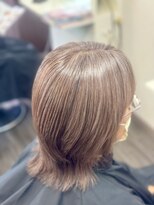 ヘア ウィッシュ 須磨区名谷店(HAIR WISH) 脱白髪染めクリアグレーカラー