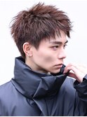 スパイキーアップバング