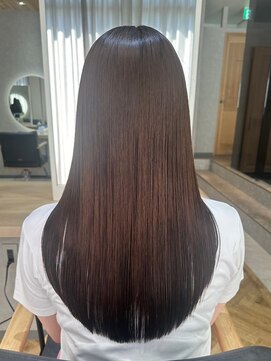 エンター 天神店(ENTER) 髪質改善/チョコレートブラウン/ツヤ髪/ENTER 天神店