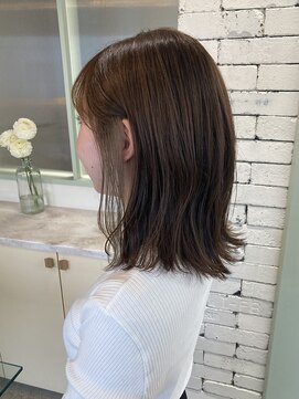 ペピンバイメルシー(pepin by merci.) インナーカラー/シナモンベージュ◎