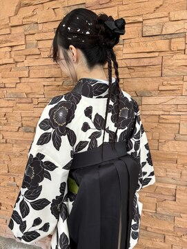 グランジュテ(grandjute) 卒業式★着付け★ヘアセット