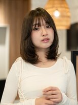 ビュートリアム ギンザ(BEAUTRIUM) くびれレイヤー*ミディアムレイヤー*顔周り*顔周りレイヤー