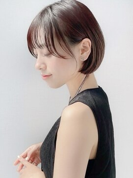 ルーチェ 横浜(Luce) チェリーブラウン/ミニウルフ/デジタルパーマ[横浜]