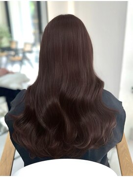 ジーナ 博多筑紫口(Zina) 【KANA】チョコレートブラウン/韓国ヘア