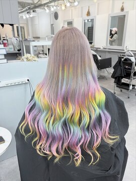 シェイロ(Cielro) ホワイトベージュ☆レインボーカラー