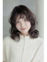 マグノリア(MAGNOLIA)&nbsp;ラウンドバングパーマ/レイヤーパーマ/ブリーチパーマ
