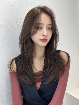 レア 渋谷(Le'a) 髪質改善　レイヤーカット　ベージュカラー