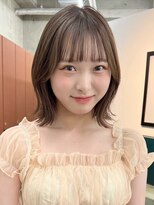 ノード(NODE)&nbsp;栄くびれ巻き透明感ショートヘアスタイル