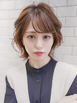 ギークス(GEEKS) 【GEEKS渋谷】レイヤーボブ/ネオウルフ/冬カラー/ココアベージュ