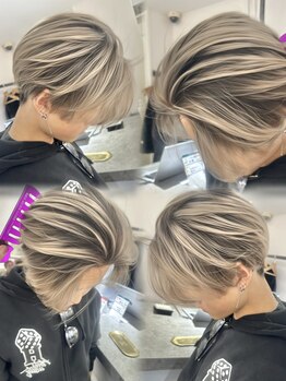 イリ 梅田(ili)の写真/メンズバレイヤージュで周りと差をつける!20.30代男性向け最旬カラー♪