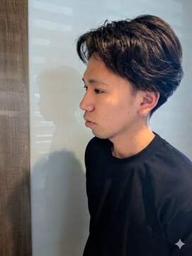 ワンワンオー バーバーショップ コンチネンタル(@110 BARBER SHOP continental) ニュアンスパーマ