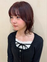 美容室ヒラトヤ 都南店&nbsp;こなれミディ簡単スタイリング顔周りカットセミウェットウェーブ