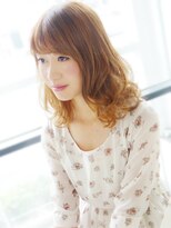 ヘア ジュレ ドゥ(hair jurer deux)&nbsp;【ヘアジュレドゥ 古居】 ボワふわカワイイ女子セミディ