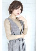 前髪長めのオシャレショート