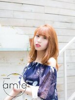 アミ 池袋(amie)&nbsp;くびれミディ×外ハネロブ[池袋/池袋駅/池袋西口]