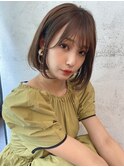 ♪大人可愛いナチュラルワンカールボブ♪